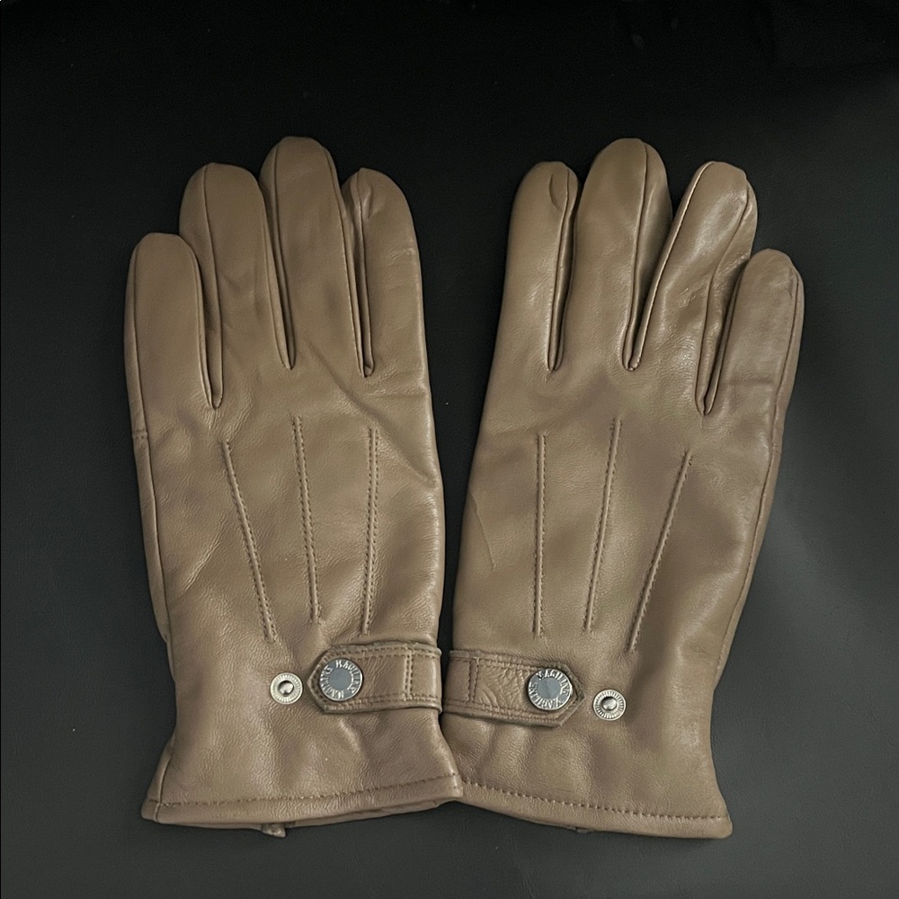 MAGILINK Men’s Tan Gloves (size medium)